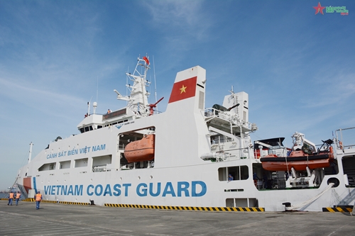 Cảnh sát biển Việt Nam lên đường thực hiện nhiệm vụ tuần tra liên hợp